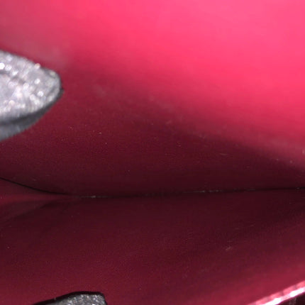 Chanel Classic Flap Maxi 2011 Black Lambskin Leather Double Flap Silver Hardware