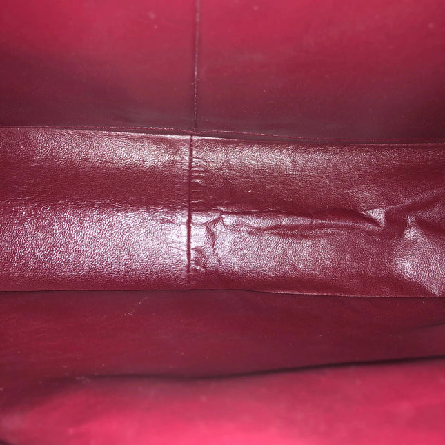 Chanel Classic Flap Maxi 2011 Black Lambskin Leather Double Flap Silver Hardware