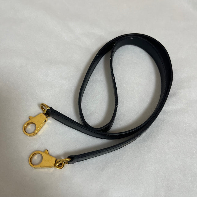 Hermès Kelly 32 Sellier Black Box Leather Gold Hardware with Strap