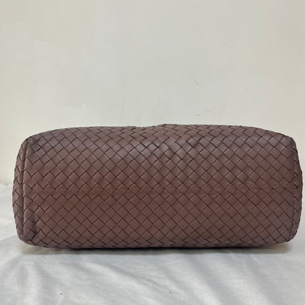 Bottega Veneta Garda Dusty Pink Intrecciato Nappa Leather Large 33cm