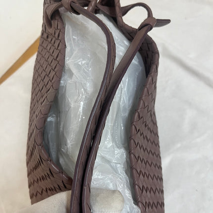 Bottega Veneta Garda Dusty Pink Intrecciato Nappa Leather Large 33cm