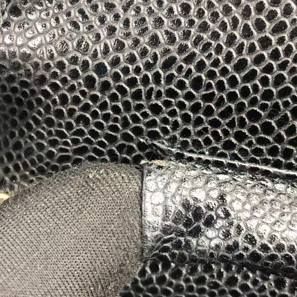 Chanel Wallet on Chain Classic Flap 2014 Black Caviar Leather Gold Hardware