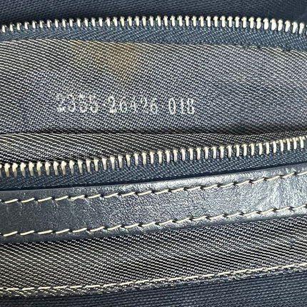 Fendi Baguette Mamma Forever Mini Navy Denim Silver Hardware