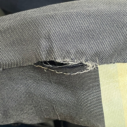 Fendi Baguette Mamma Forever Mini Navy Denim Silver Hardware