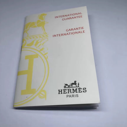 Hermès Kelly Padlock Gold Watch with Diamonds Brown Leather Strap