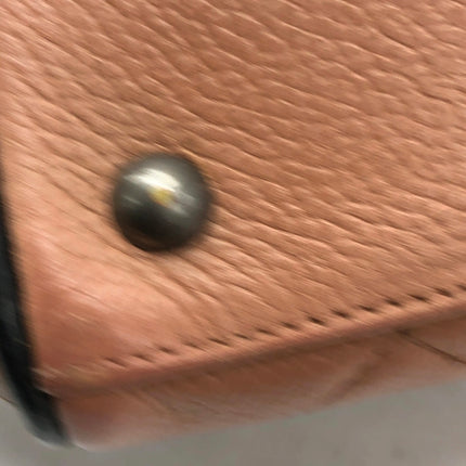 Chanel Boston Bowling Bag Small Brown Caviar Leather Black Top Handle Bag, 2000