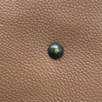 Chanel Boston Bowling Bag Small Brown Caviar Leather Black Top Handle Bag, 2000