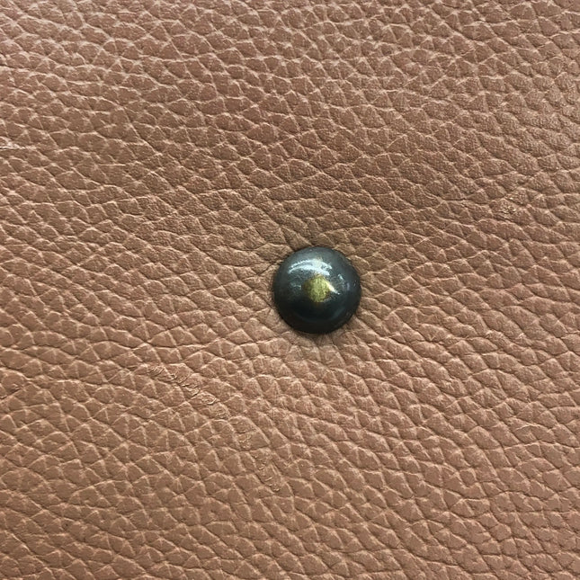 Chanel Boston Bowling Bag Small Brown Caviar Leather Black Top Handle Bag, 2000