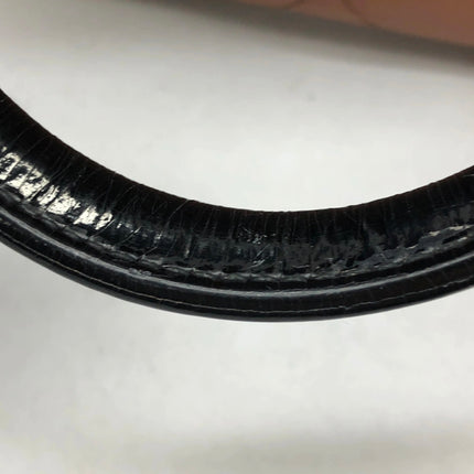 Chanel Boston Bowling Bag Small Brown Caviar Leather Black Top Handle Bag, 2000