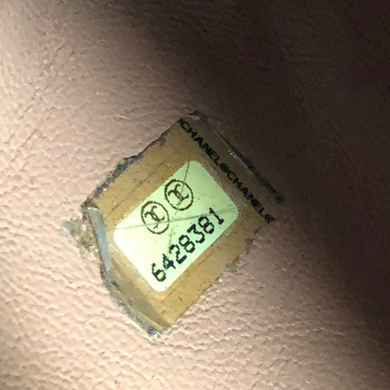 Chanel Boston Bowling Bag Small Brown Caviar Leather Black Top Handle Bag, 2000