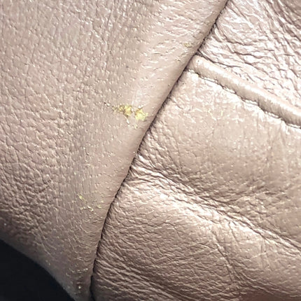 Chanel Boston Bowling Bag Small Brown Caviar Leather Black Top Handle Bag, 2000