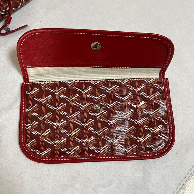 Goyard Saint Louis Tote GM Large Red 2015