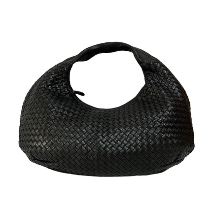 Bottega Veneta Belly Hobo Intrecciato Black Large 50cm-Luxbags