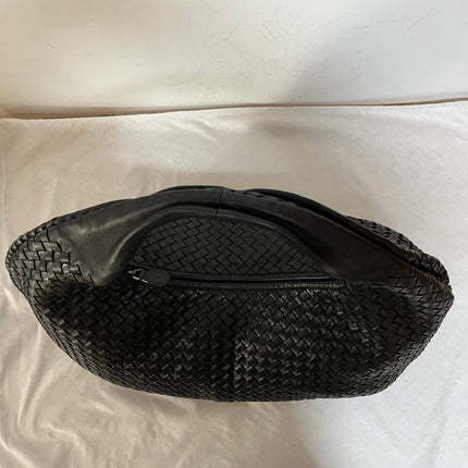 Bottega Veneta Belly Hobo Intrecciato Black Large 50cm