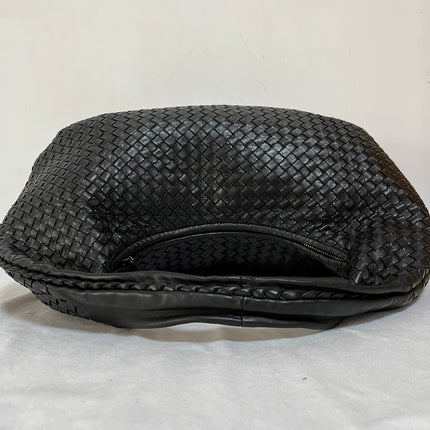 Bottega Veneta Belly Hobo Intrecciato Black Large 50cm