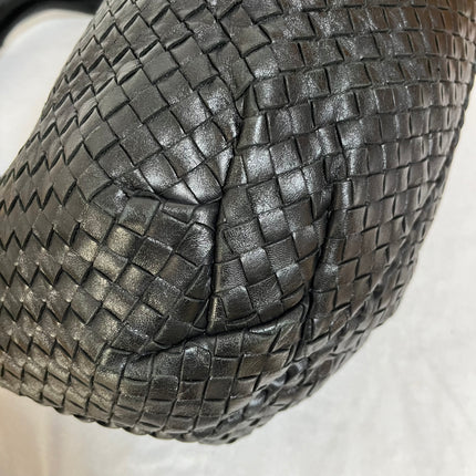 Bottega Veneta Belly Hobo Intrecciato Black Large 50cm