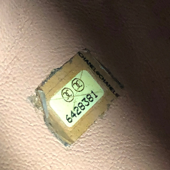 Chanel Boston Bowling Bag Small Brown Caviar Leather Black Top Handle Bag, 2000