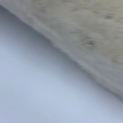 Chanel White Rabbit Fur Kiss Lock Clutch Chain Bag