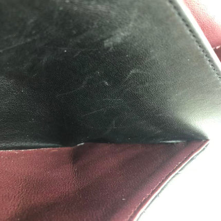 Chanel Timeless Classic Flap Medium 2009 Black Lambskin Leather Silver Hardware