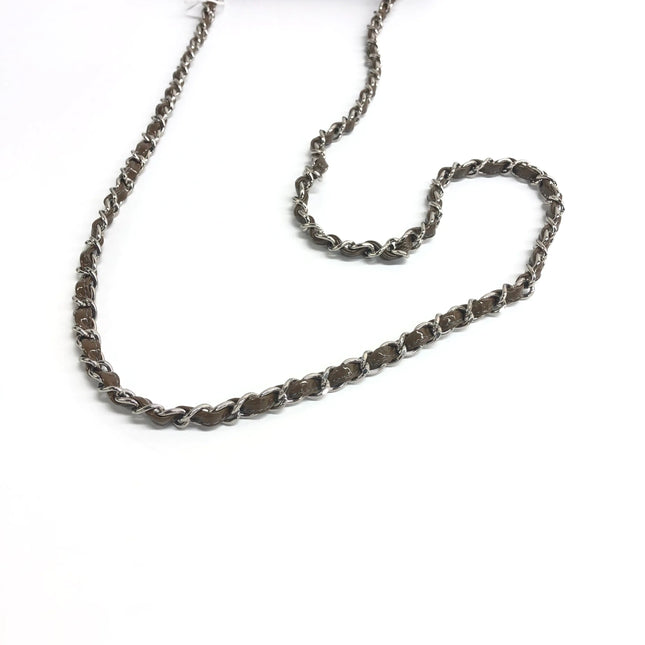 Chanel Classic Flap Mini 2012 Brown Patent Leather Silver Hardware