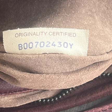Bottega Veneta Belly Hobo Intrecciato Burgundy Medium 40cm