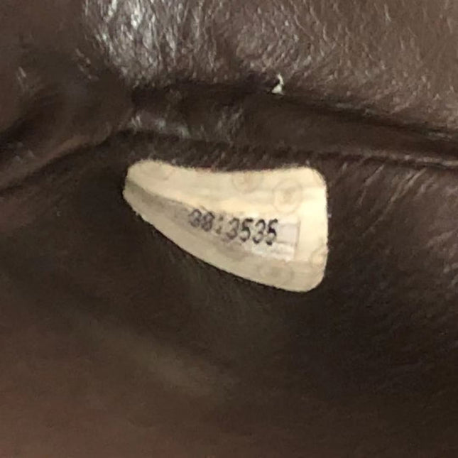 Chanel Single Flap Jumbo Brown Lambskin Leather Tortoise CC Logo and Chain