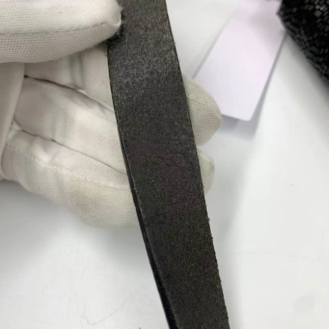 Fendi Baguette Vintage Black Glitter Beads Shoulder Bag