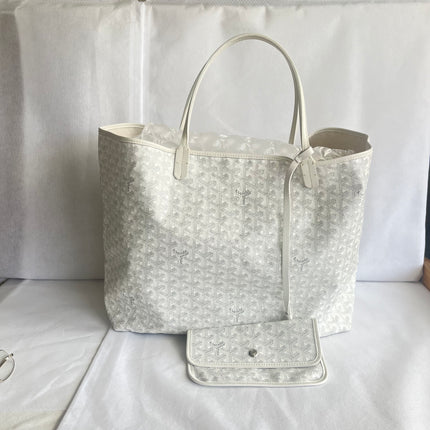 Goyard Saint Louis GM Tote Large White 2018