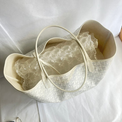 Goyard Saint Louis GM Tote Large White 2018