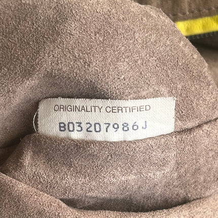 Bottega Veneta Veneta Hobo Maxi Yellow Intrecciato Leather Bag 54cm