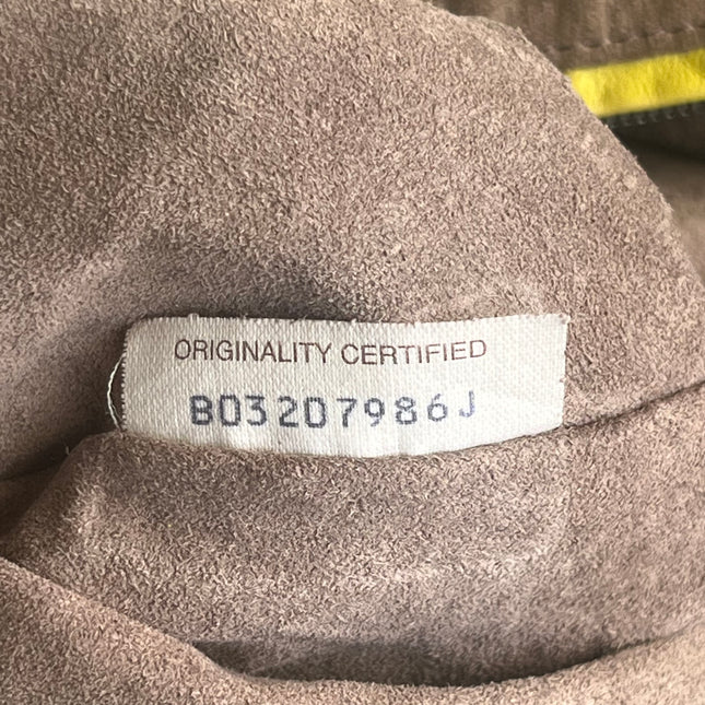 Bottega Veneta Veneta Hobo Maxi Yellow Intrecciato Leather Bag 54cm