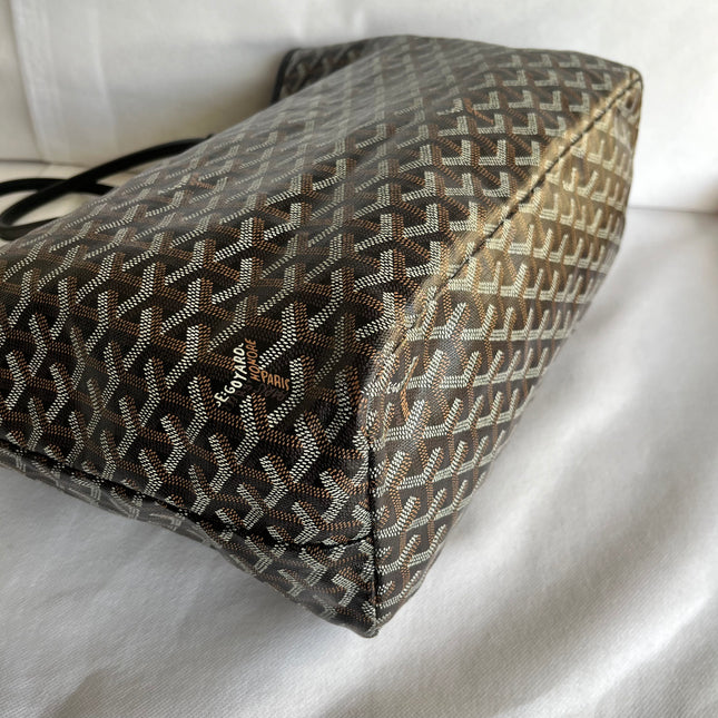 Goyard Saint Louis PM Tote Medium Black 2018