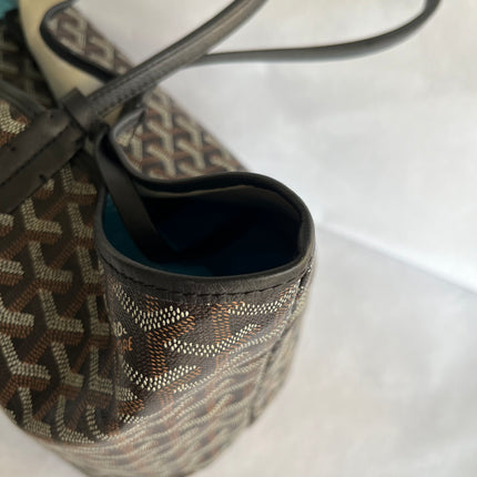 Goyard Saint Louis PM Tote Medium Black 2018