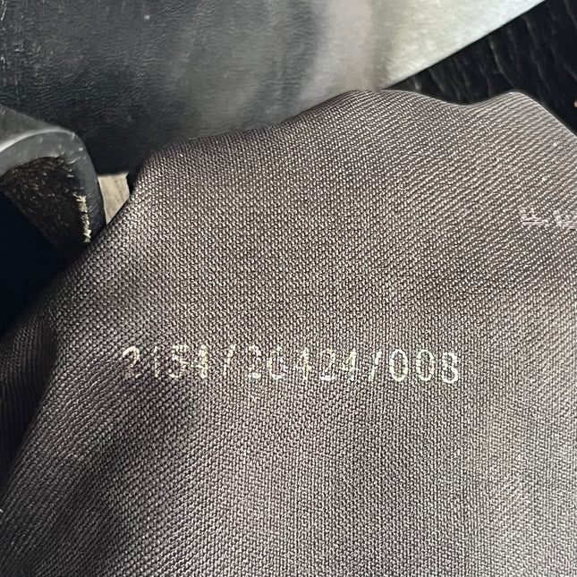 Fendi Baguette Vintage Black Glitter Beads Shoulder Bag