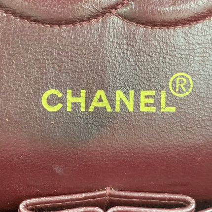 Chanel Classic Flap Vintage Medium Black Lambskin Leather with 24k Gold HW, 1996-1997