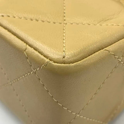 Chanel Paris Limited Beige Lambskin Leather with Bi-color Hardware
