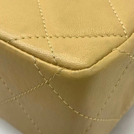 Chanel Paris Limited Beige Lambskin Leather with Bi-color Hardware