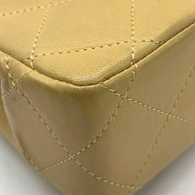 Chanel Paris Limited Beige Lambskin Leather with Bi-color Hardware