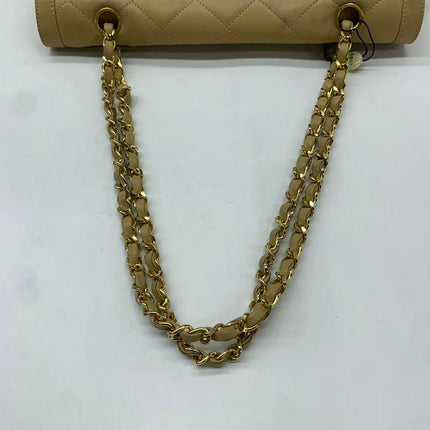 Chanel Paris Limited Beige Lambskin Leather with Bi-color Hardware