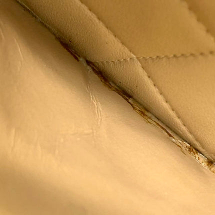 Chanel Paris Limited Beige Lambskin Leather with Bi-color Hardware