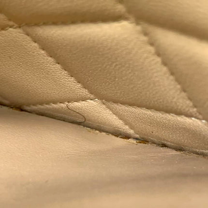 Chanel Paris Limited Beige Lambskin Leather with Bi-color Hardware