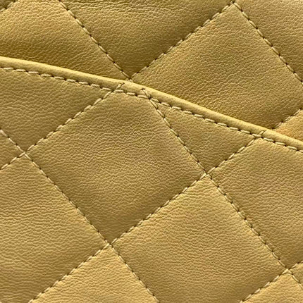 Chanel Paris Limited Beige Lambskin Leather with Bi-color Hardware