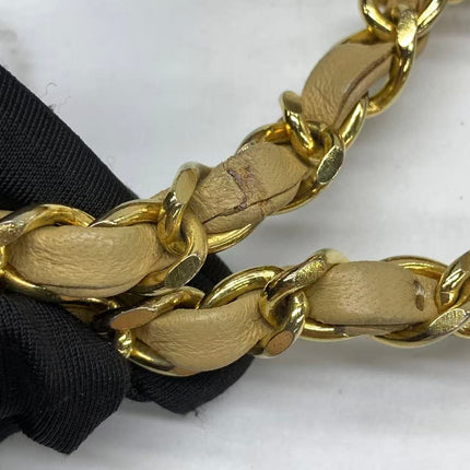 Chanel Paris Limited Beige Lambskin Leather with Bi-color Hardware