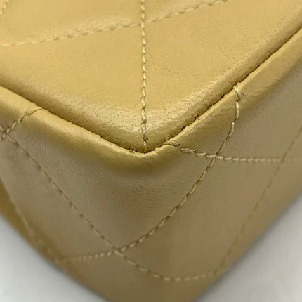 Chanel Paris Limited Beige Lambskin Leather with Bi-color Hardware