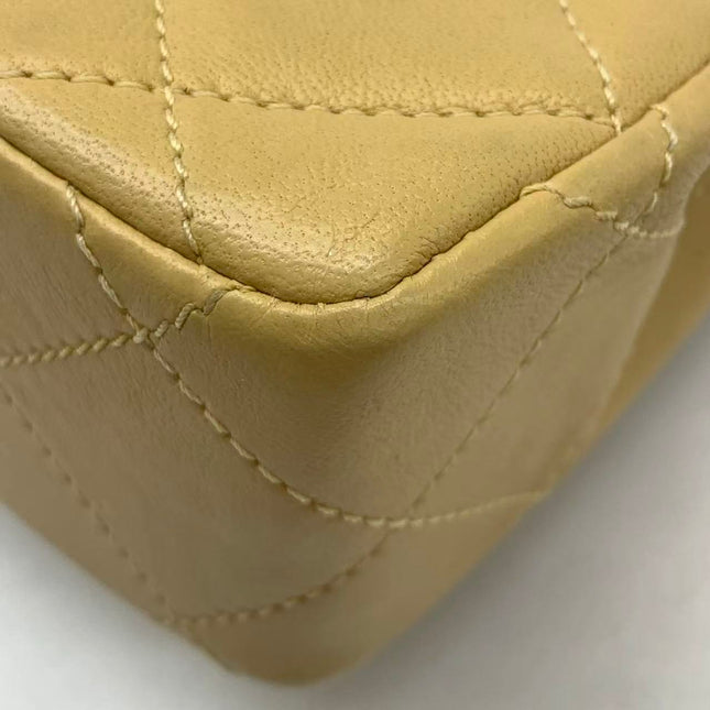 Chanel Paris Limited Beige Lambskin Leather with Bi-color Hardware