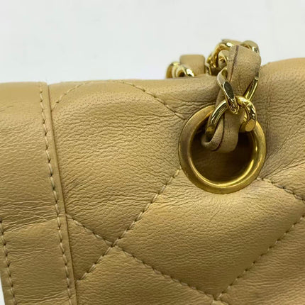 Chanel Paris Limited Beige Lambskin Leather with Bi-color Hardware