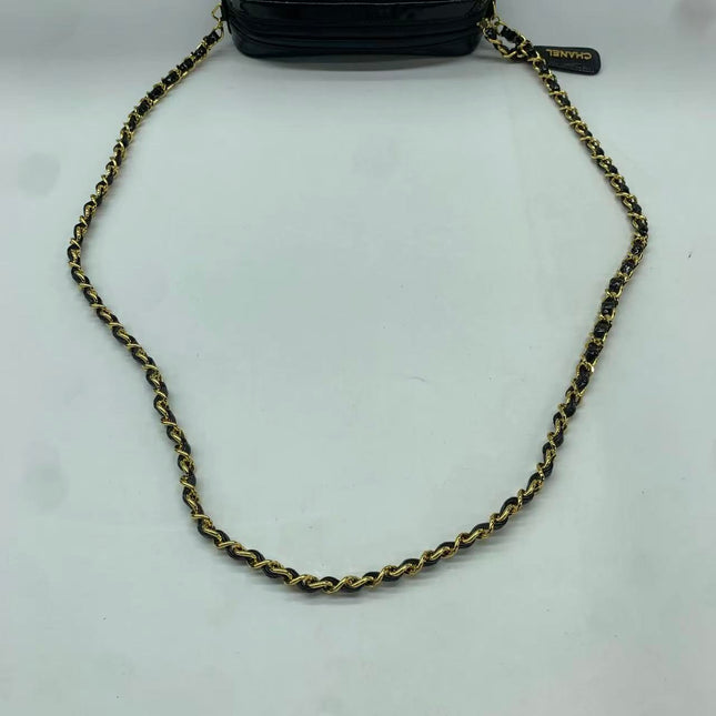 Chanel Vintage Mini Camera Bag Black Patent Leather Gold Hardware