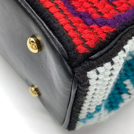 Chanel Rare Precious Symbols Needlepoint East West Shoulder Bag