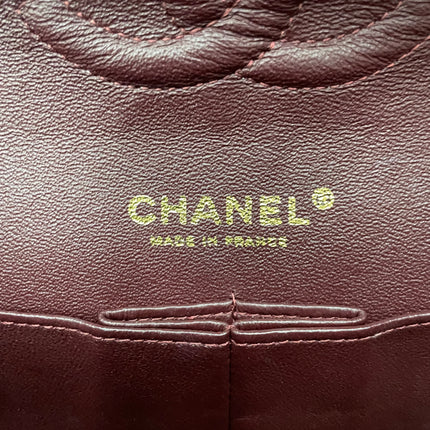 Chanel Classic Flap Medium Black Lambskin Leather Gold Hardware 2009-2010