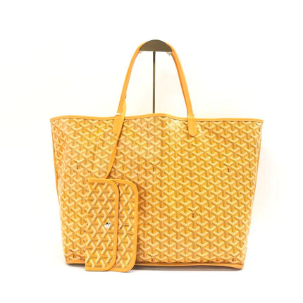 Goyard Anjou GM Large Yellow Reversible Leather Tote-Luxbags